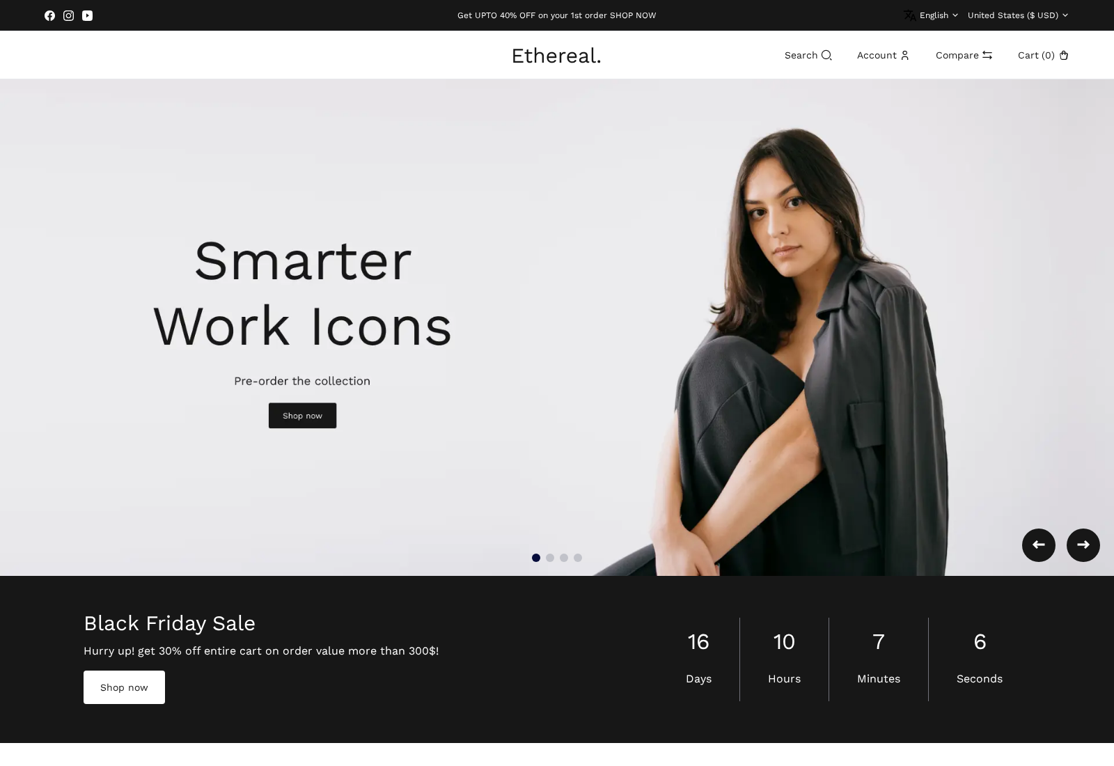 Fashion storefront theme
